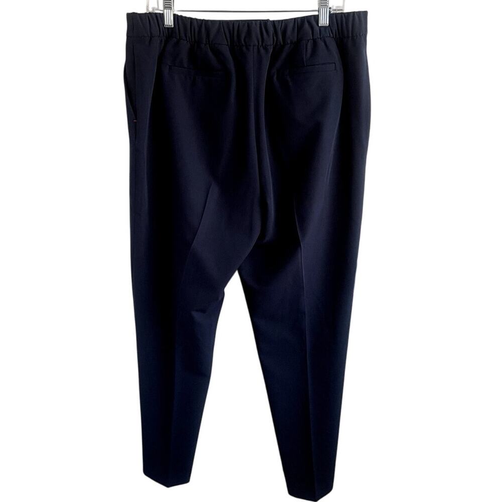 Tommy Hilfiger Sz 14 Sloane Pant Navy Slim Office Tailored Stretch Versatile - Picture 3 of 11
